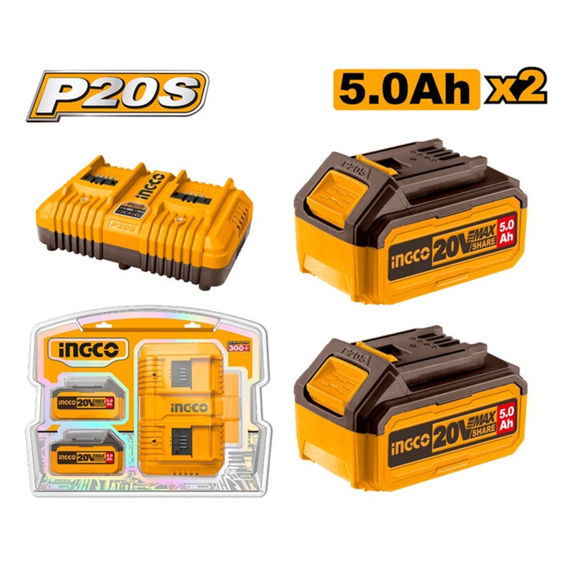 P20S Lithium-Ion Battery And Charger Kit