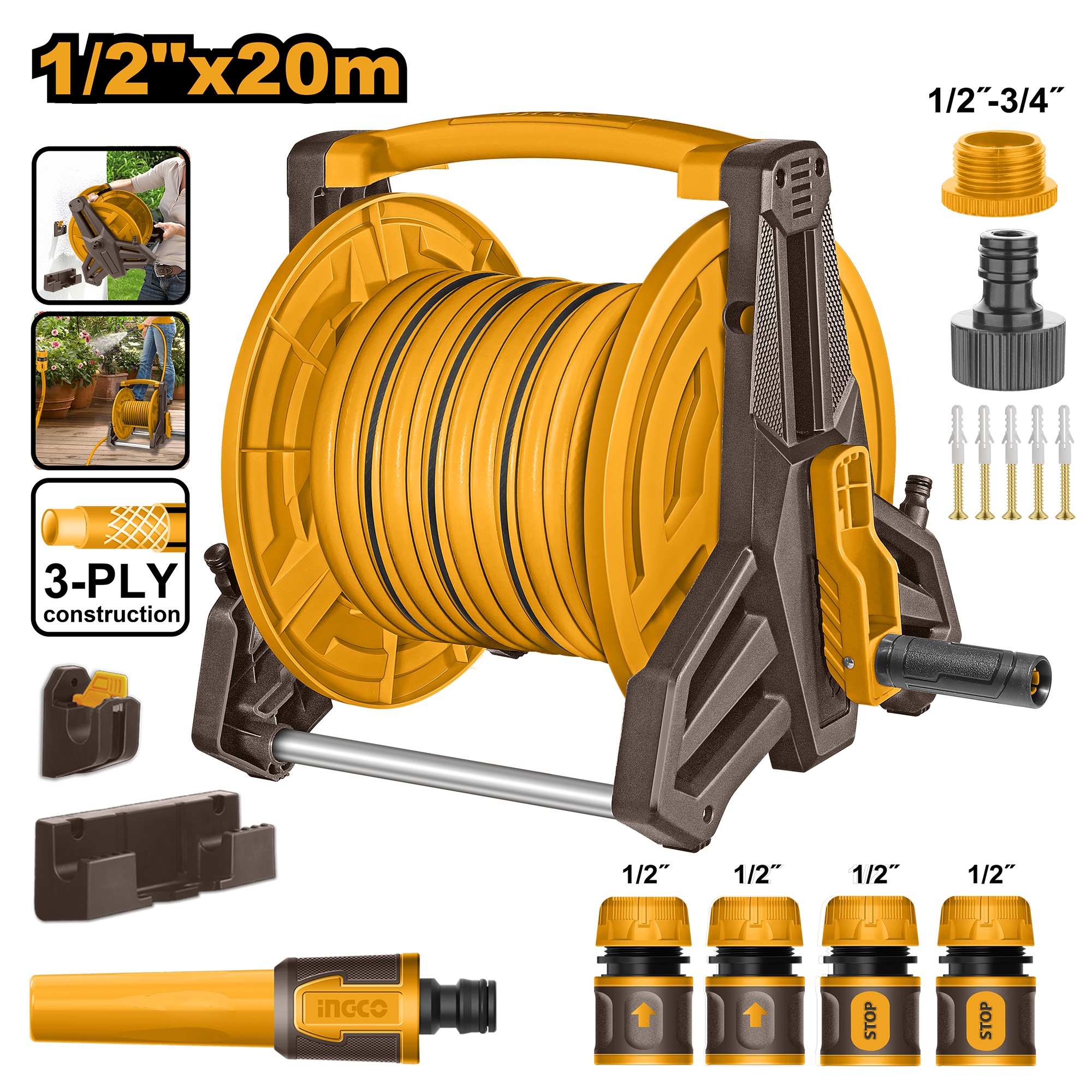 Hose Reel Set