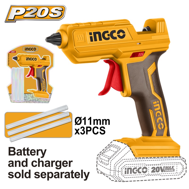 Lithium-Ion Glue Gun
