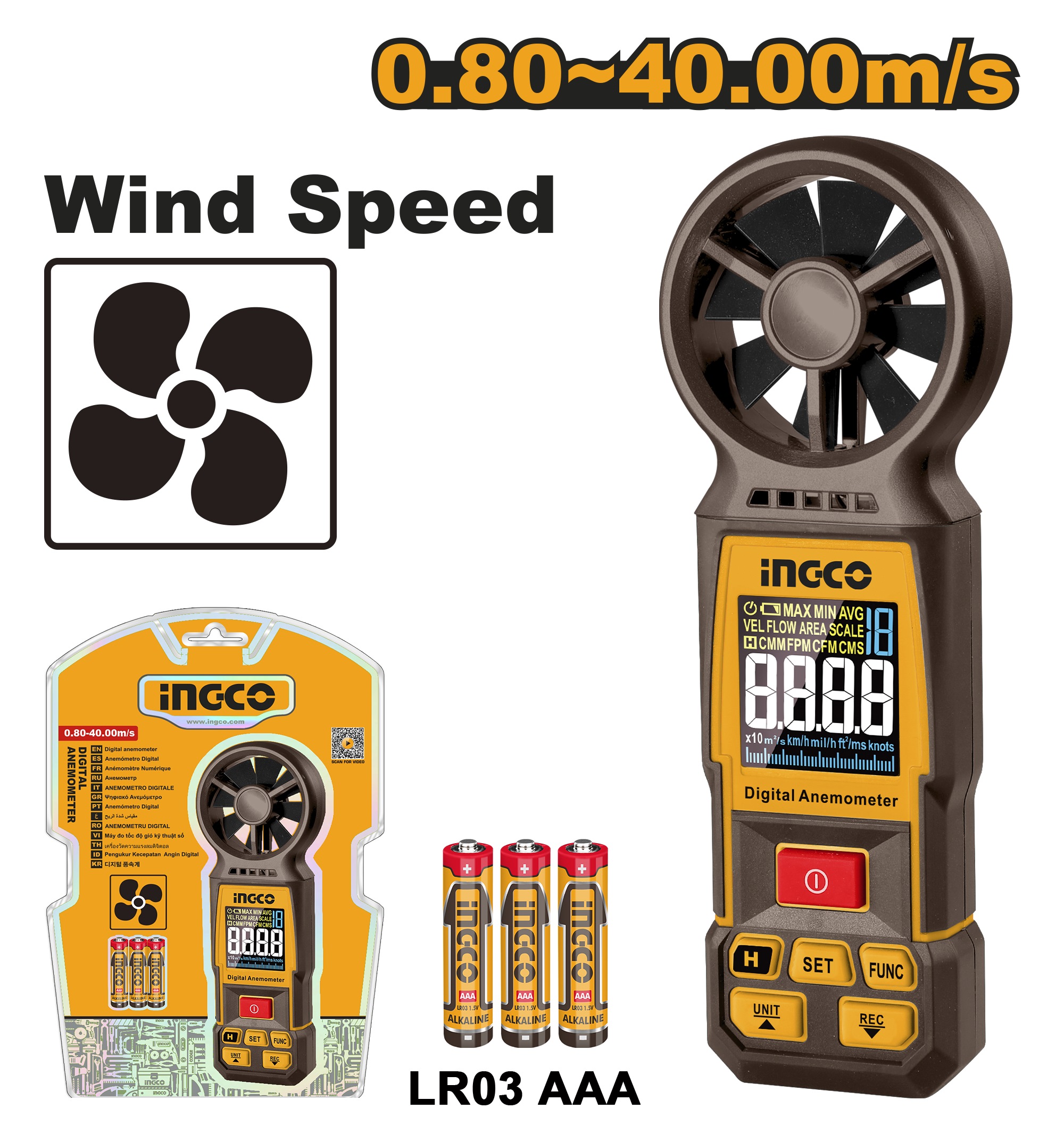 Digital Anemometer