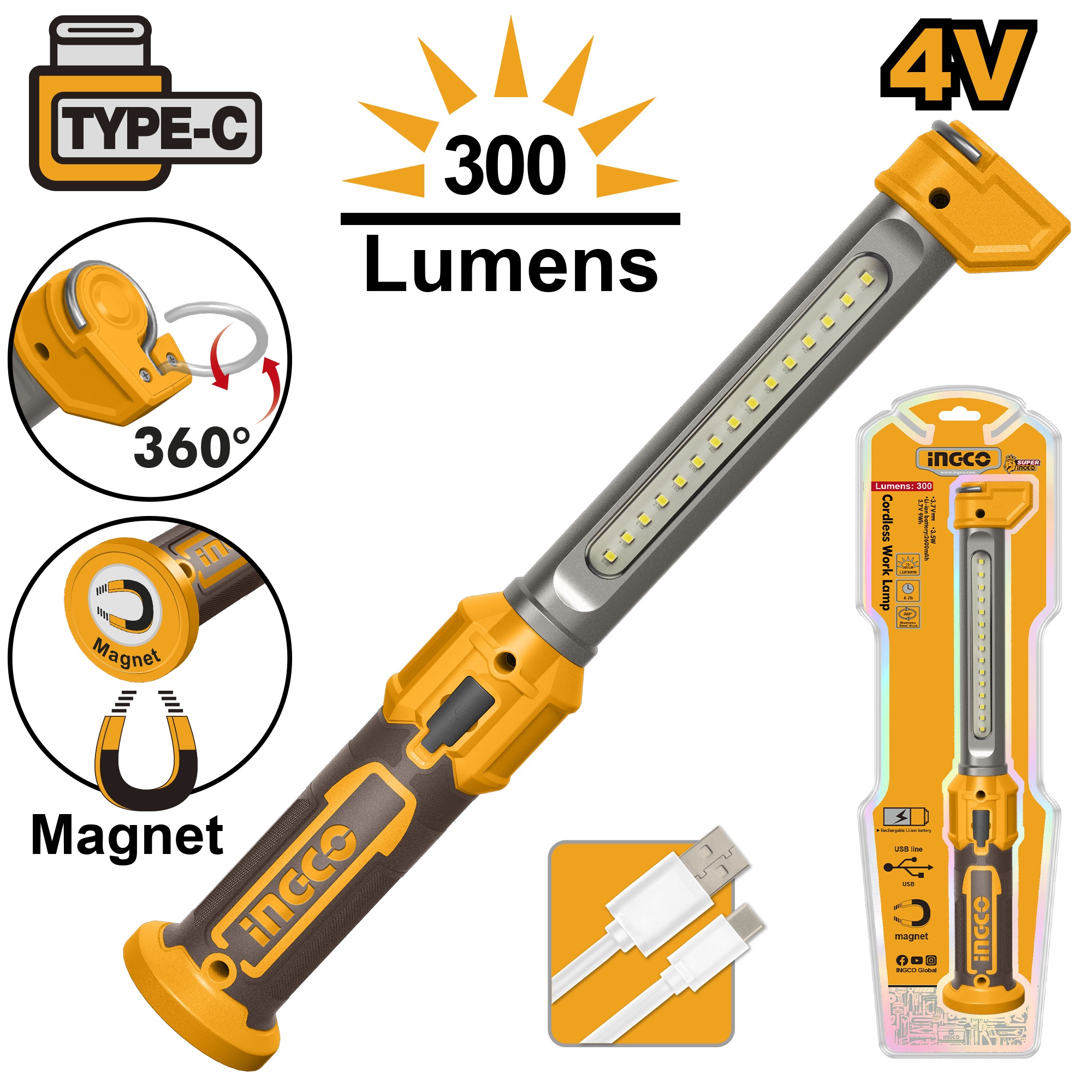Cordless Work Lamp