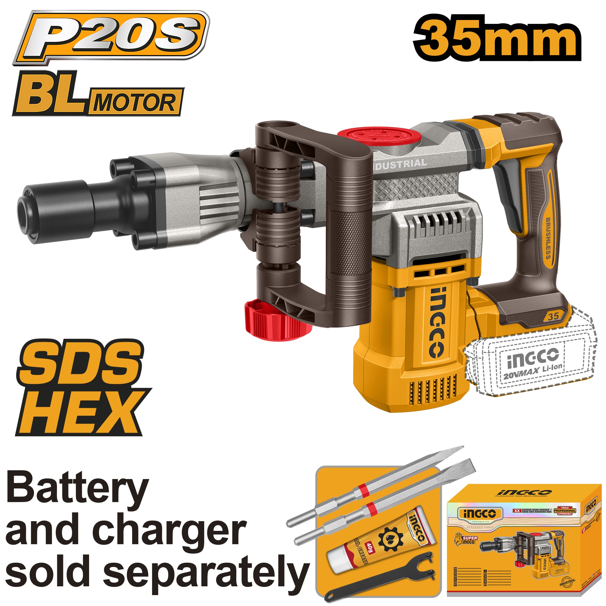 Cordless Demolition Breaker