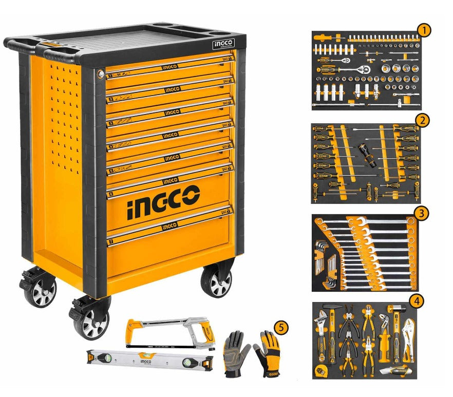 162 Pcs Tool Chest Set