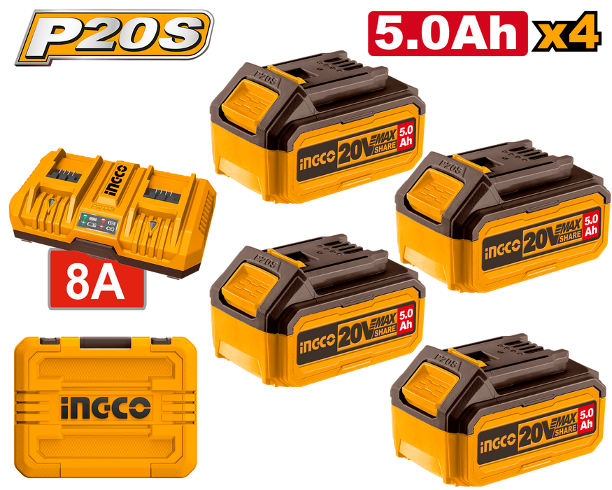 P20S Lithium-Ion Battery And Charger Kit