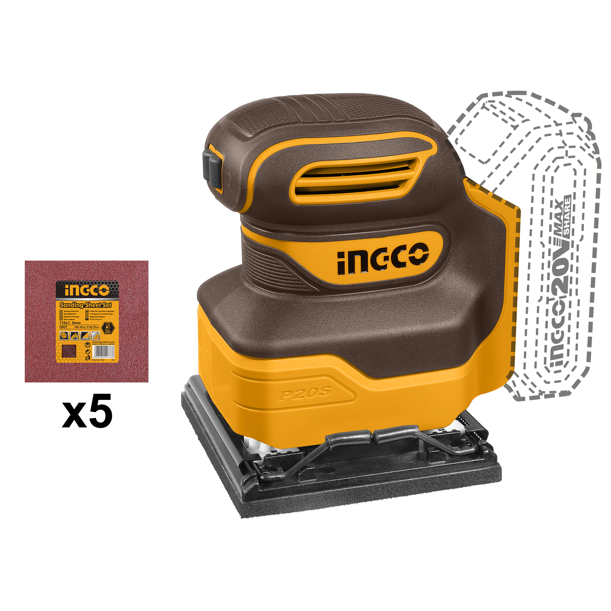 Cordless Sheet Sander