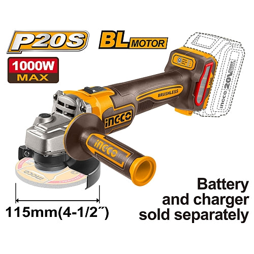 Cordless Angle Grinder