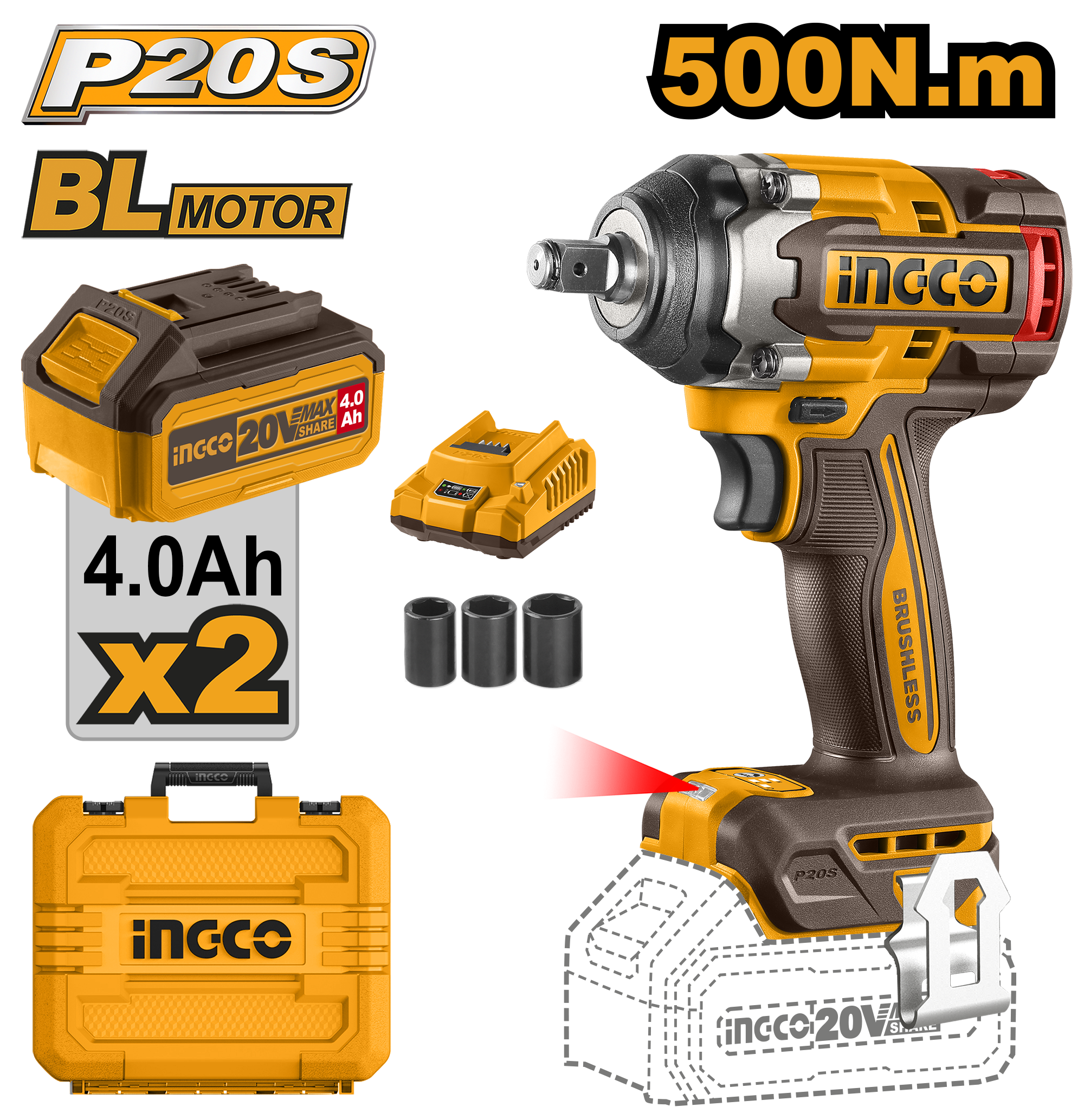 Lithium-Ion Impact Wrench