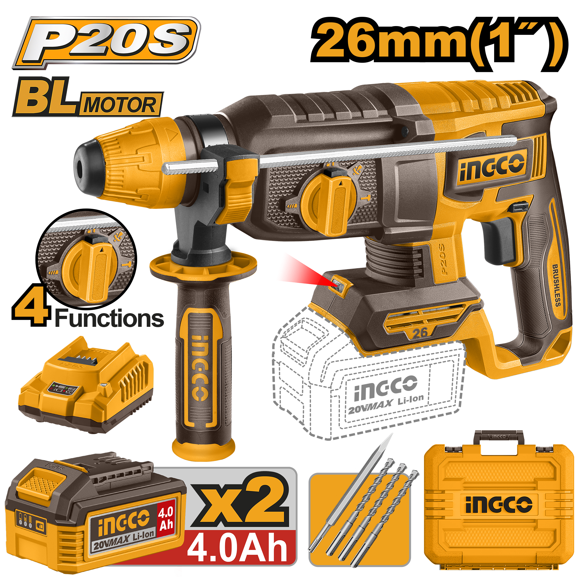 Cordless Rotary Hammer