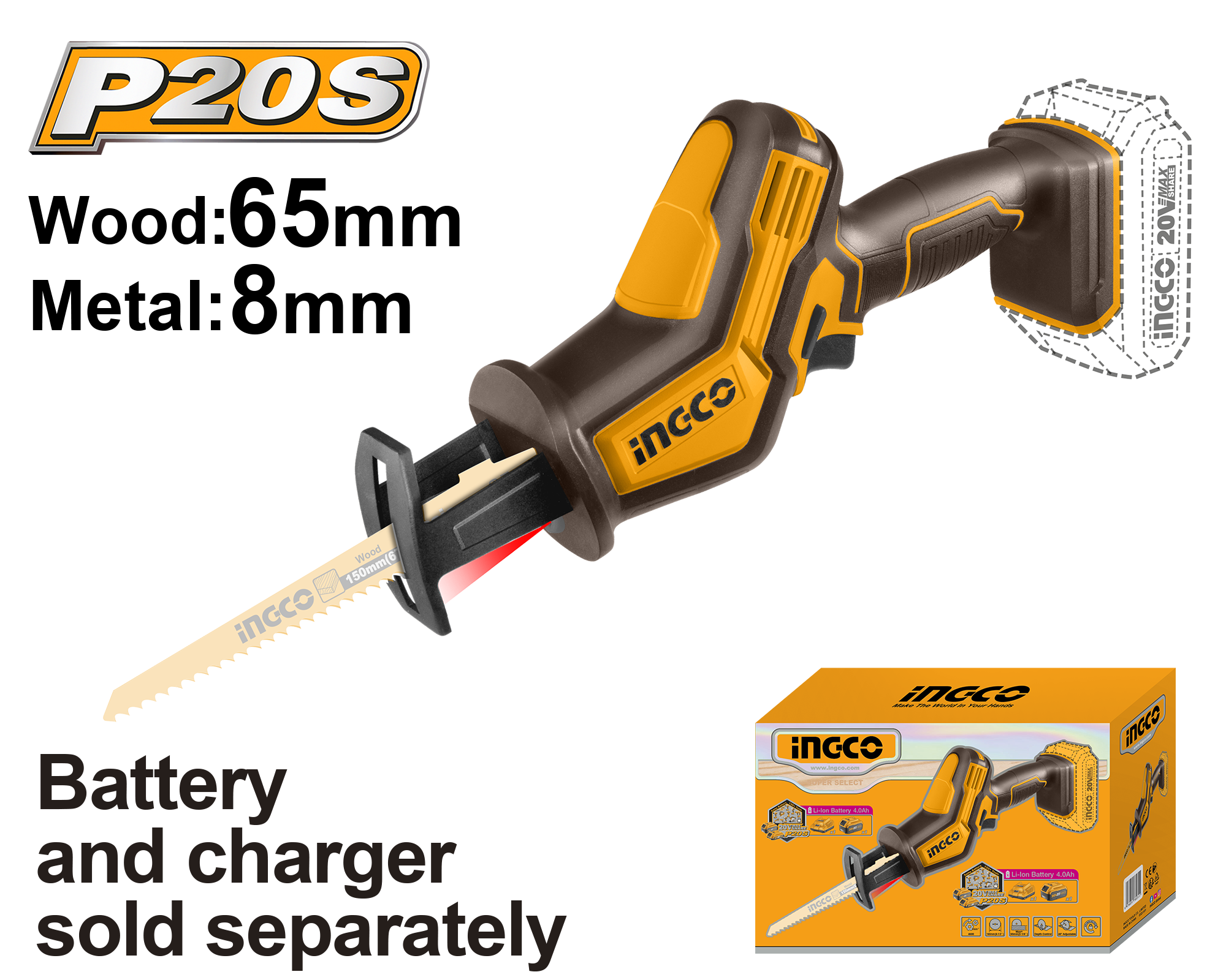 Cordless Reciprocating Saw