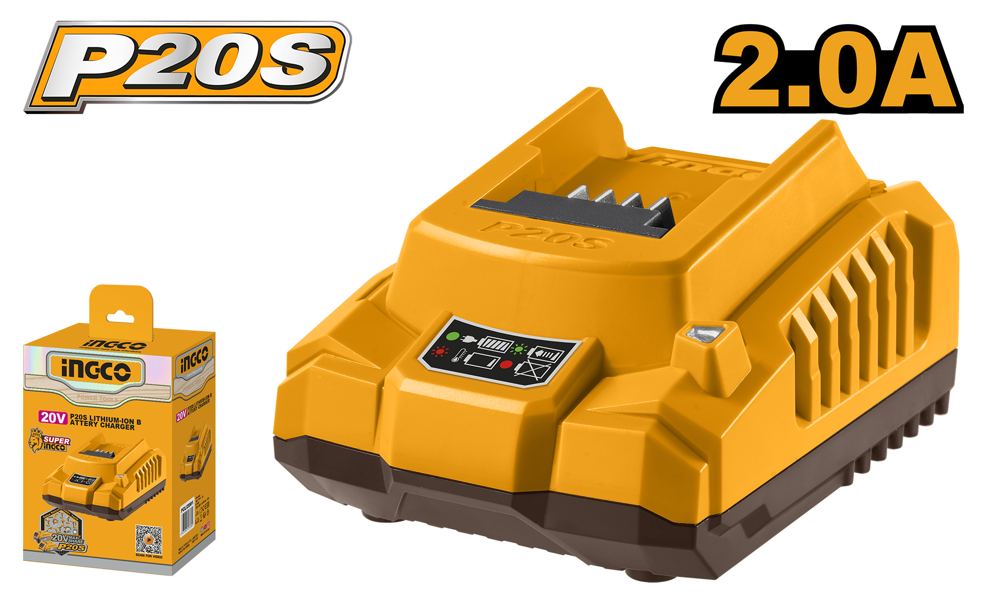 P20S Lithium-Ion Battery Charger