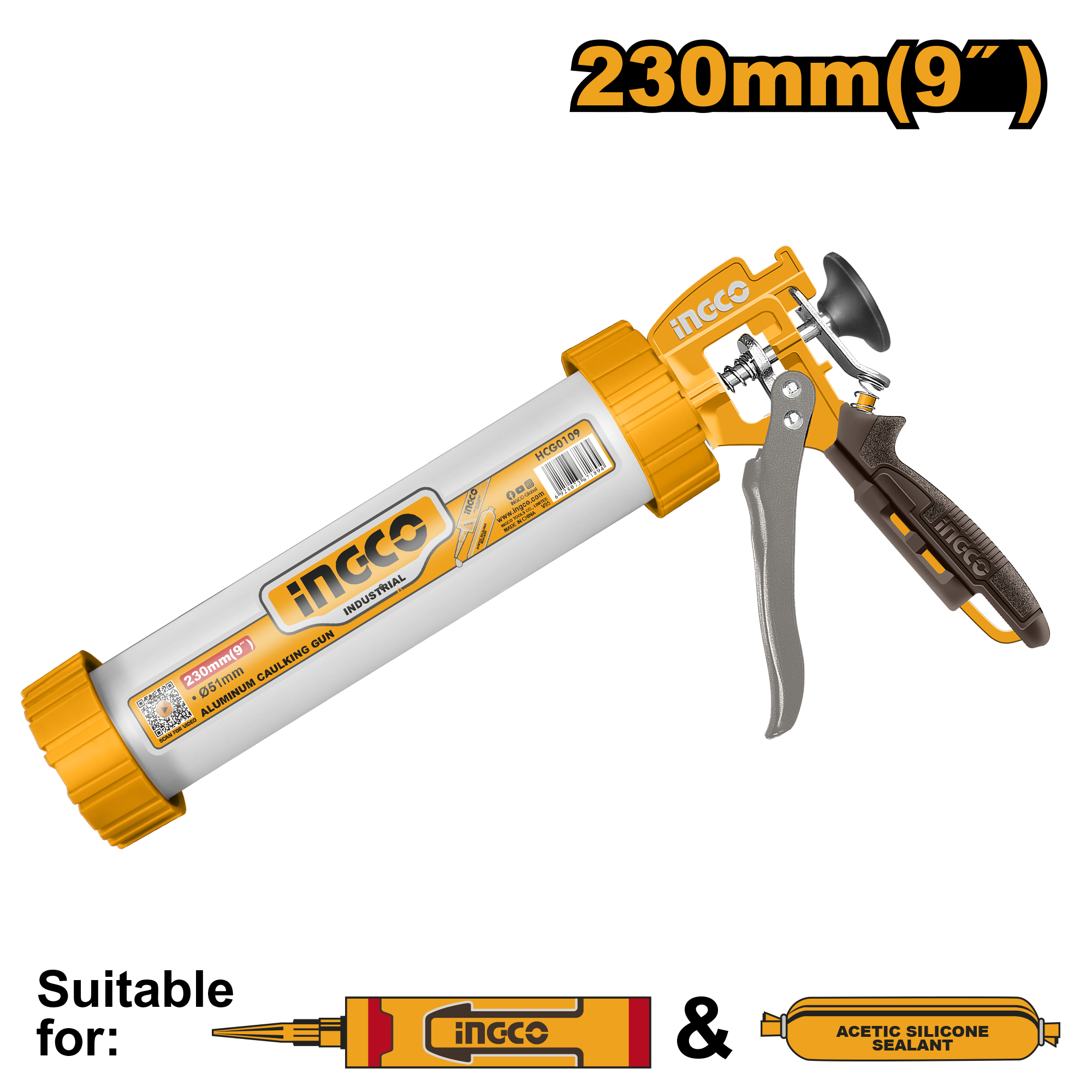 Aluminum Caulking Gun