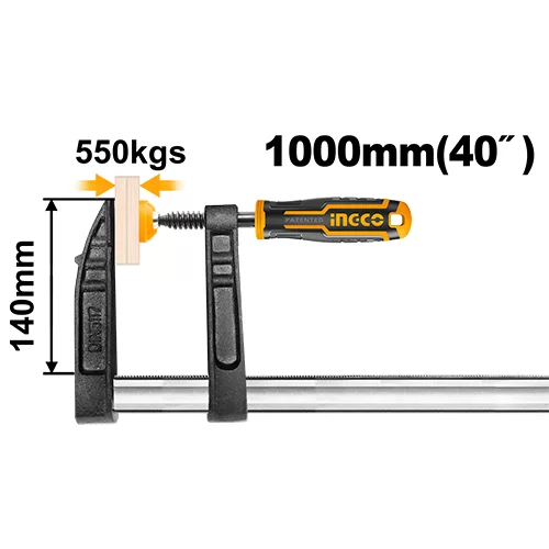 F Clamp With Plastic Handle