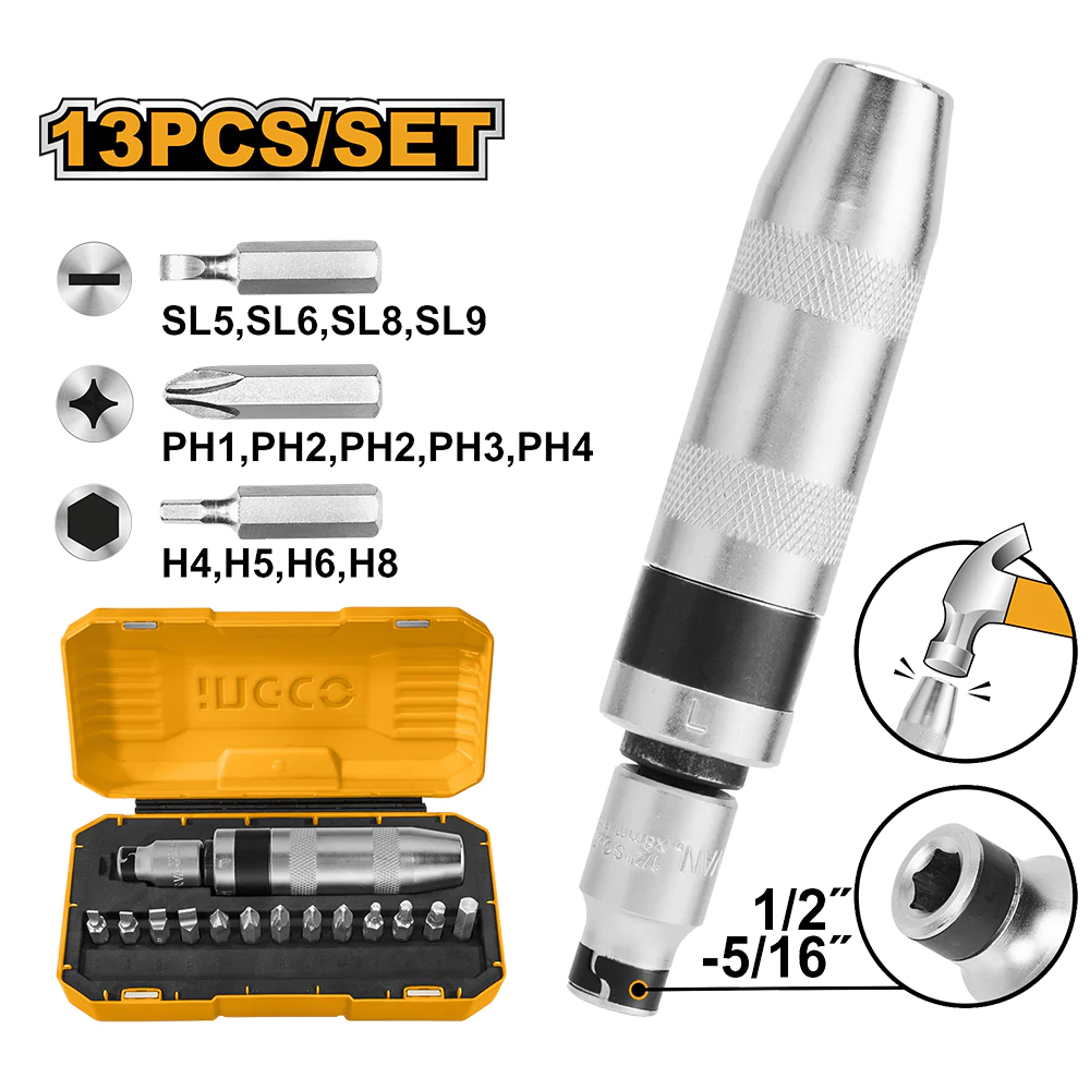 13 Pcs Impact Driver Set