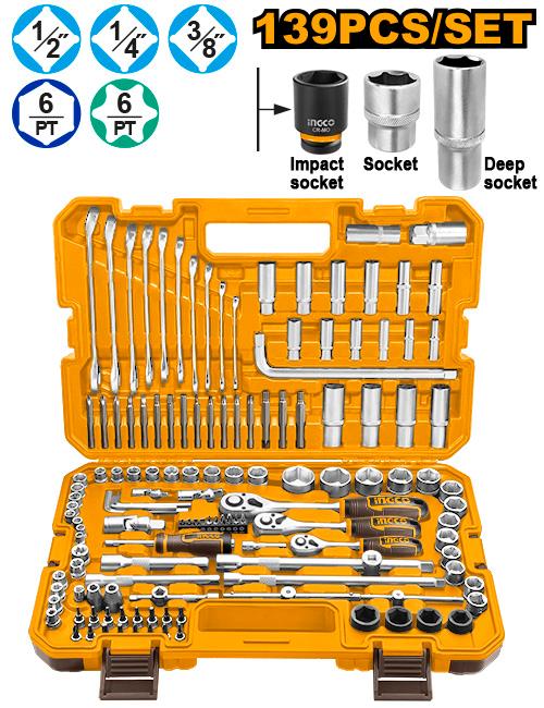 139 Pcs Combination Tools Set