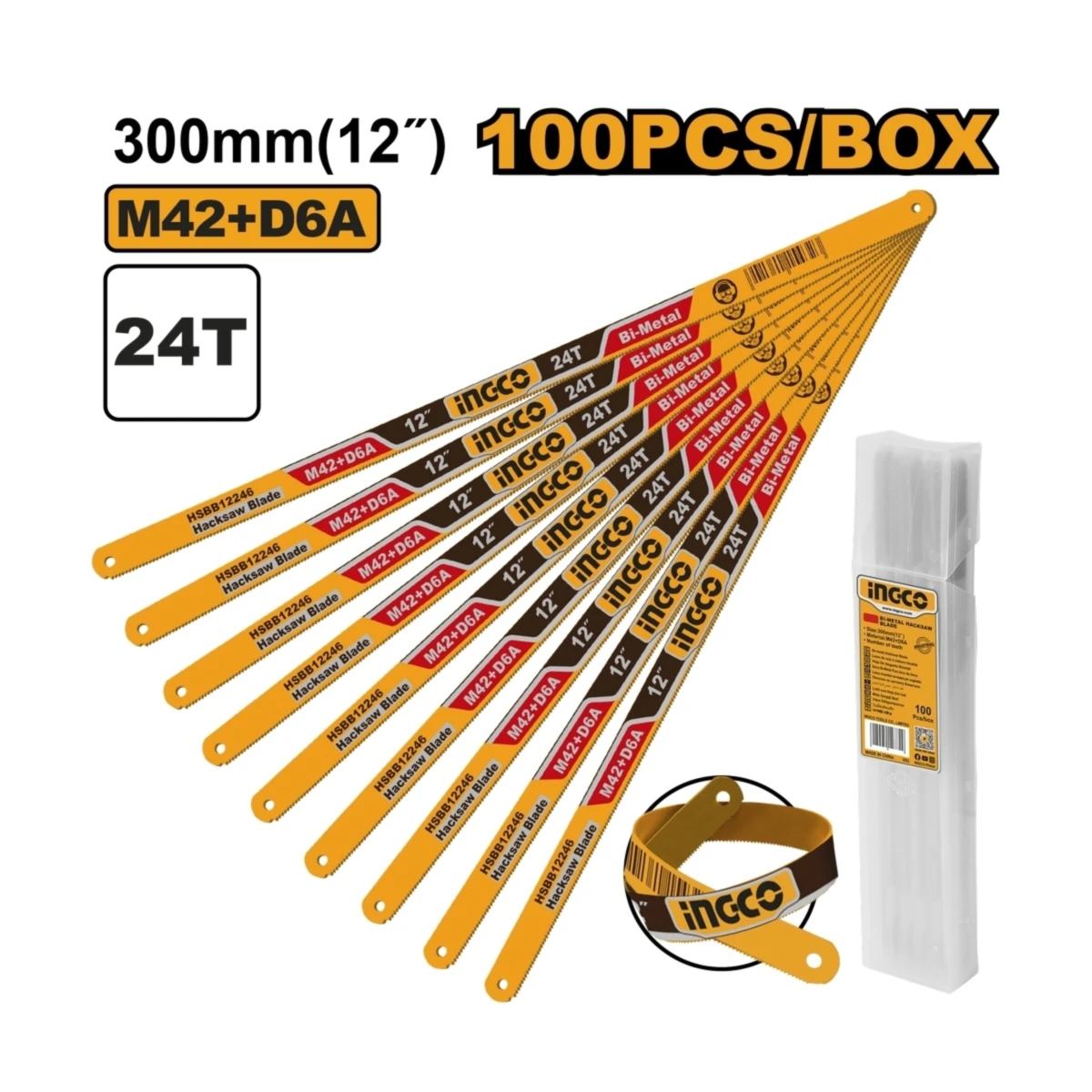 Bi-Metal Hacksaw Blade