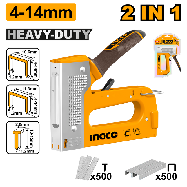 Heavy Duty 2 In 1 Staple Gun