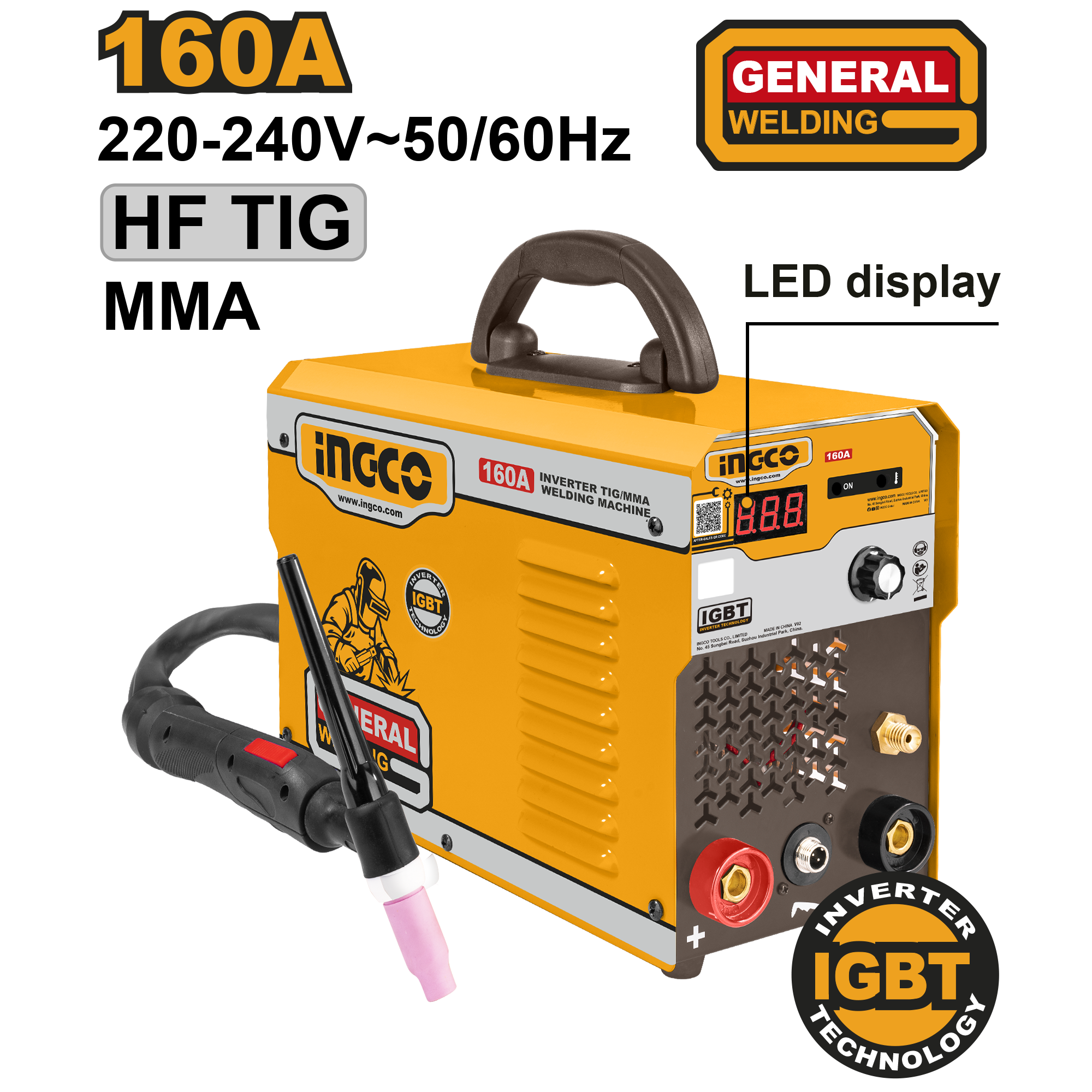 Inverter TIG/MMA Welding Machine