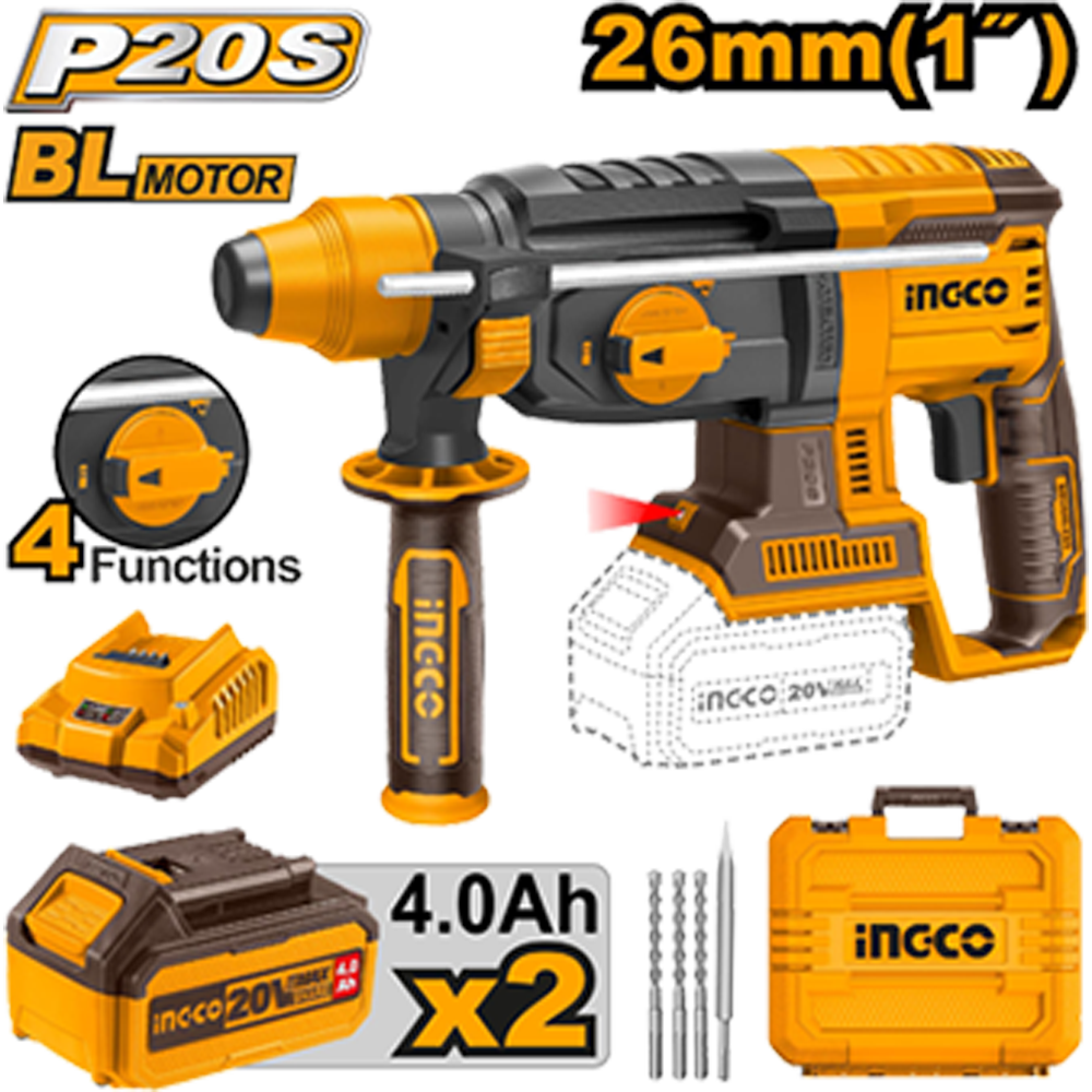 Lithium-Ion Rotary Hammer