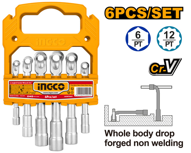 L-Angled Socket Wrench Set