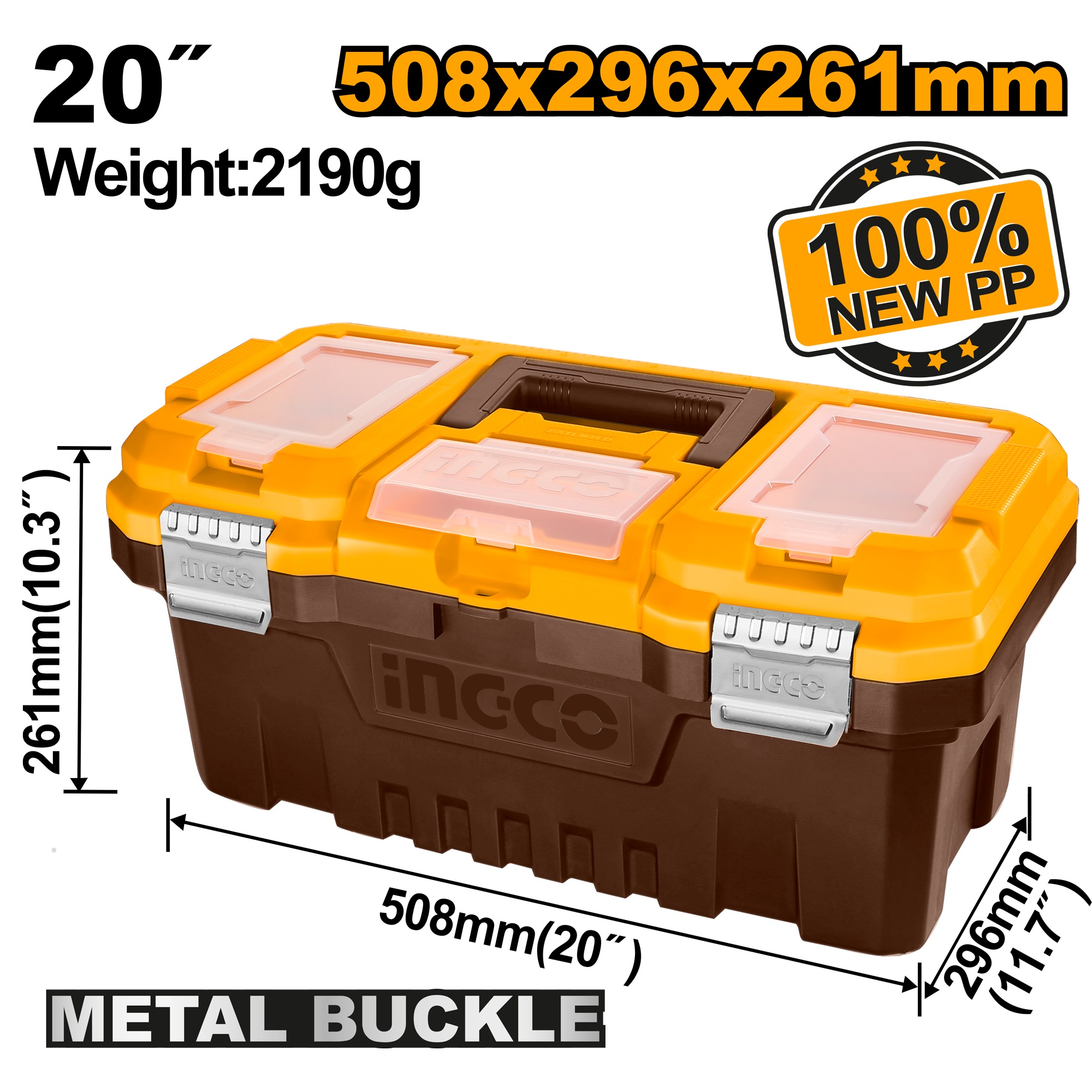 20" Plastic Tool Box