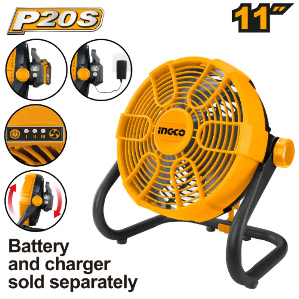 Lithium-Ion Fan