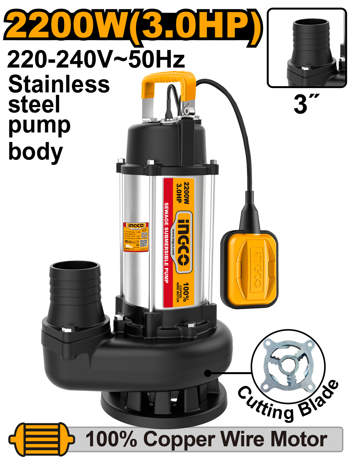 Sewage Submersible Pump