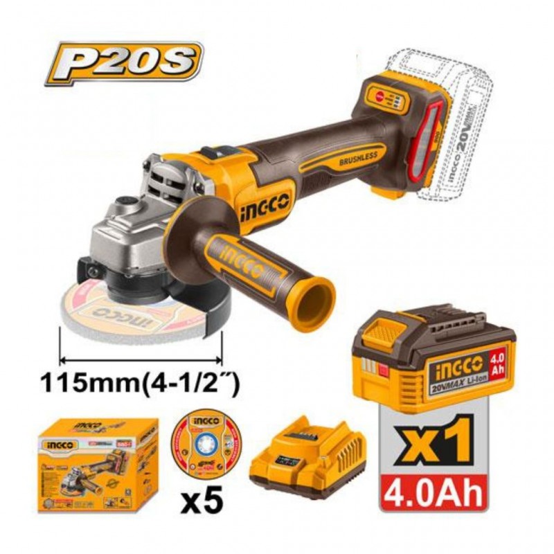 Cordless Angle Grinder