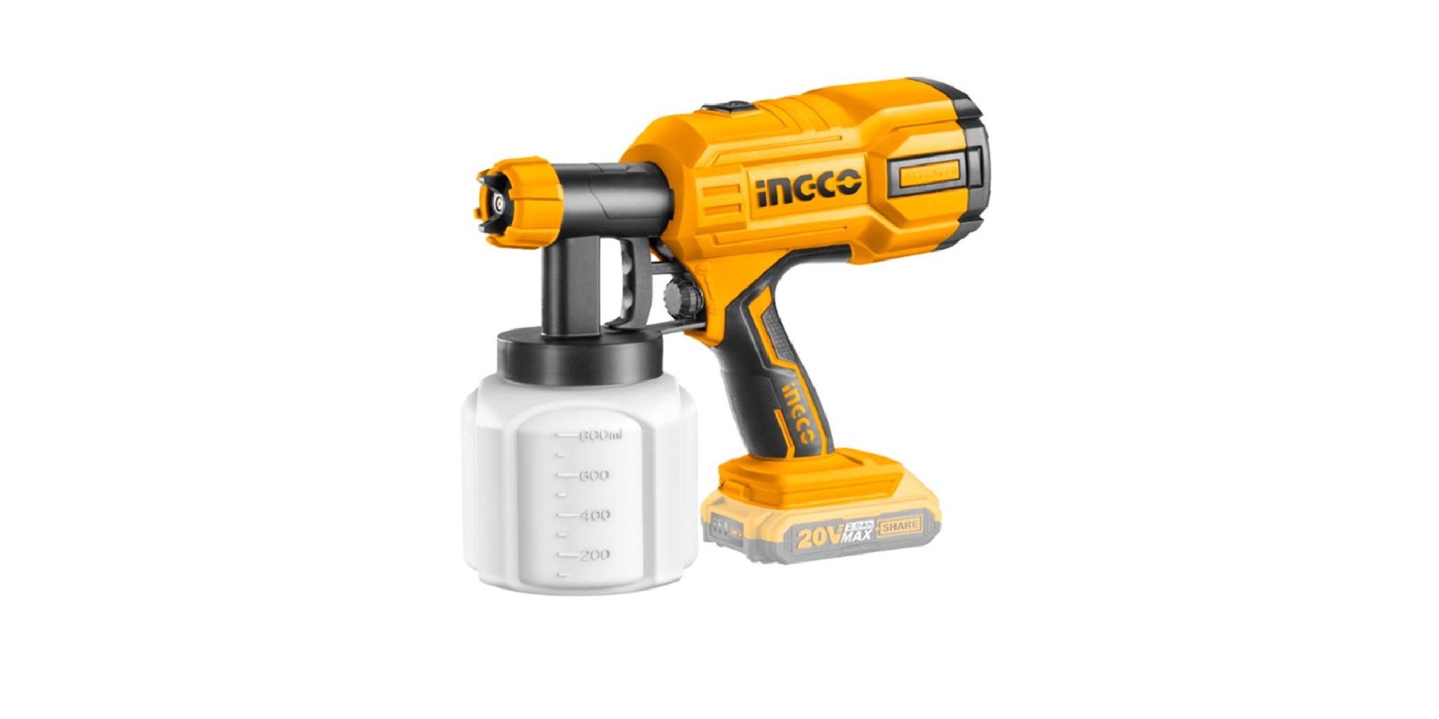 Lithium-Ion Spray Gun