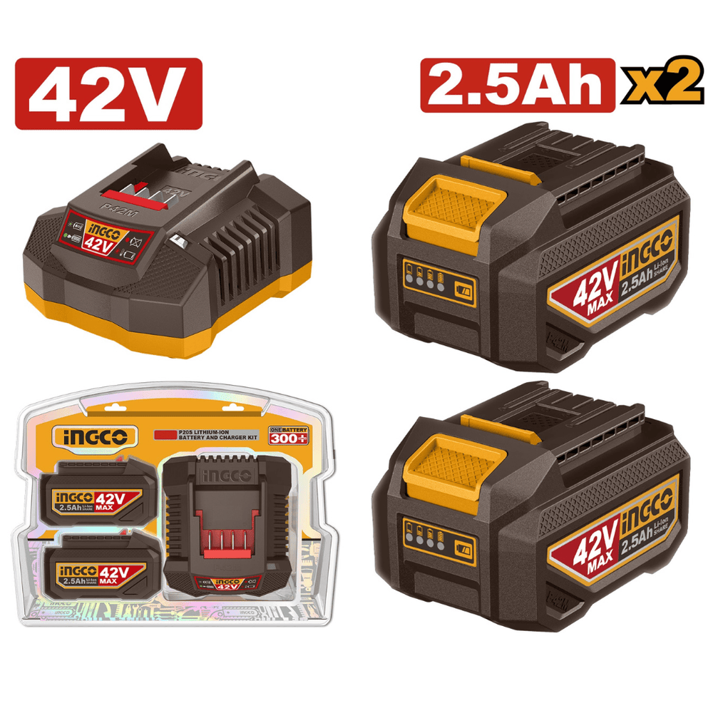 Lithium-Ion Battery And Charger Kit