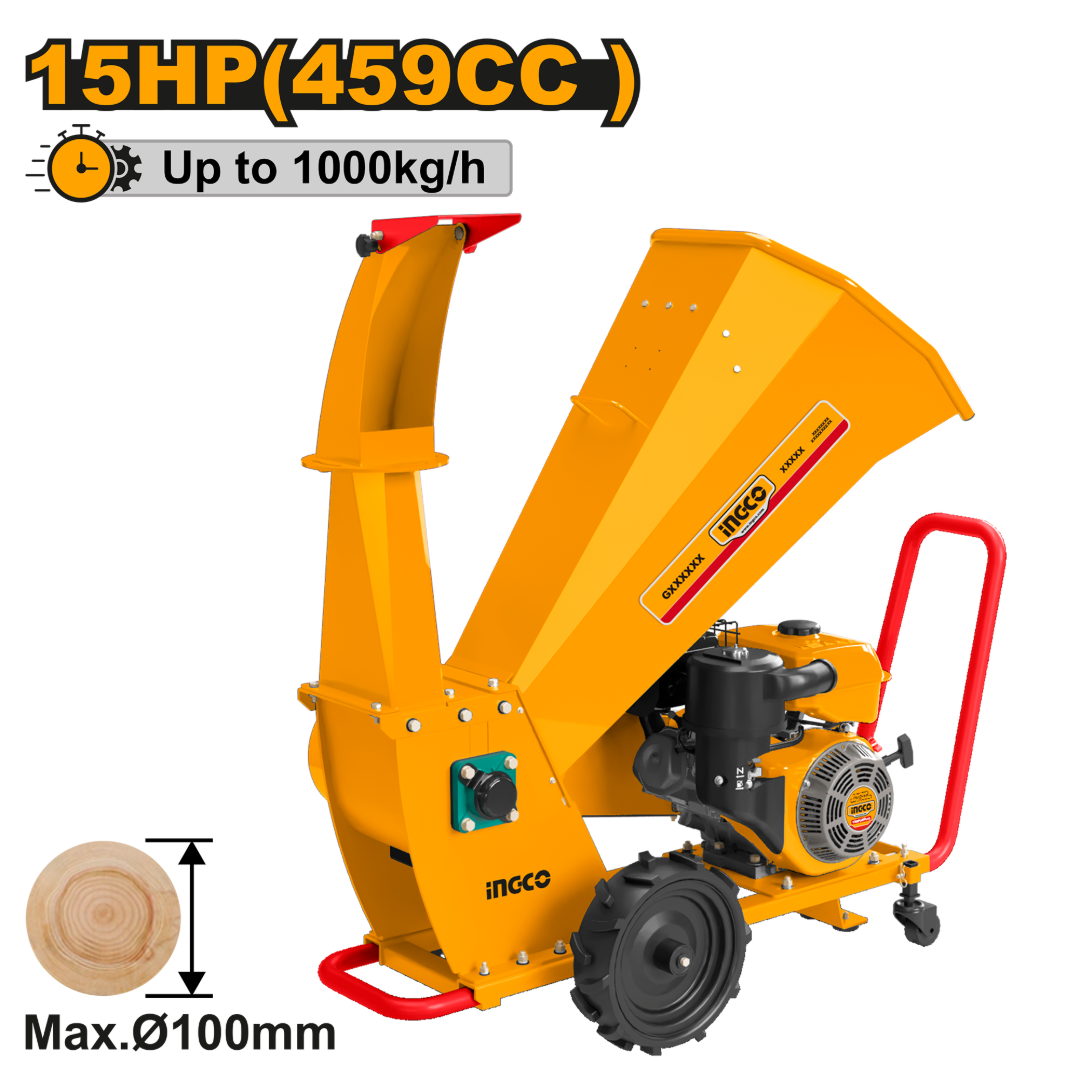 Gasoline Wood Chipper