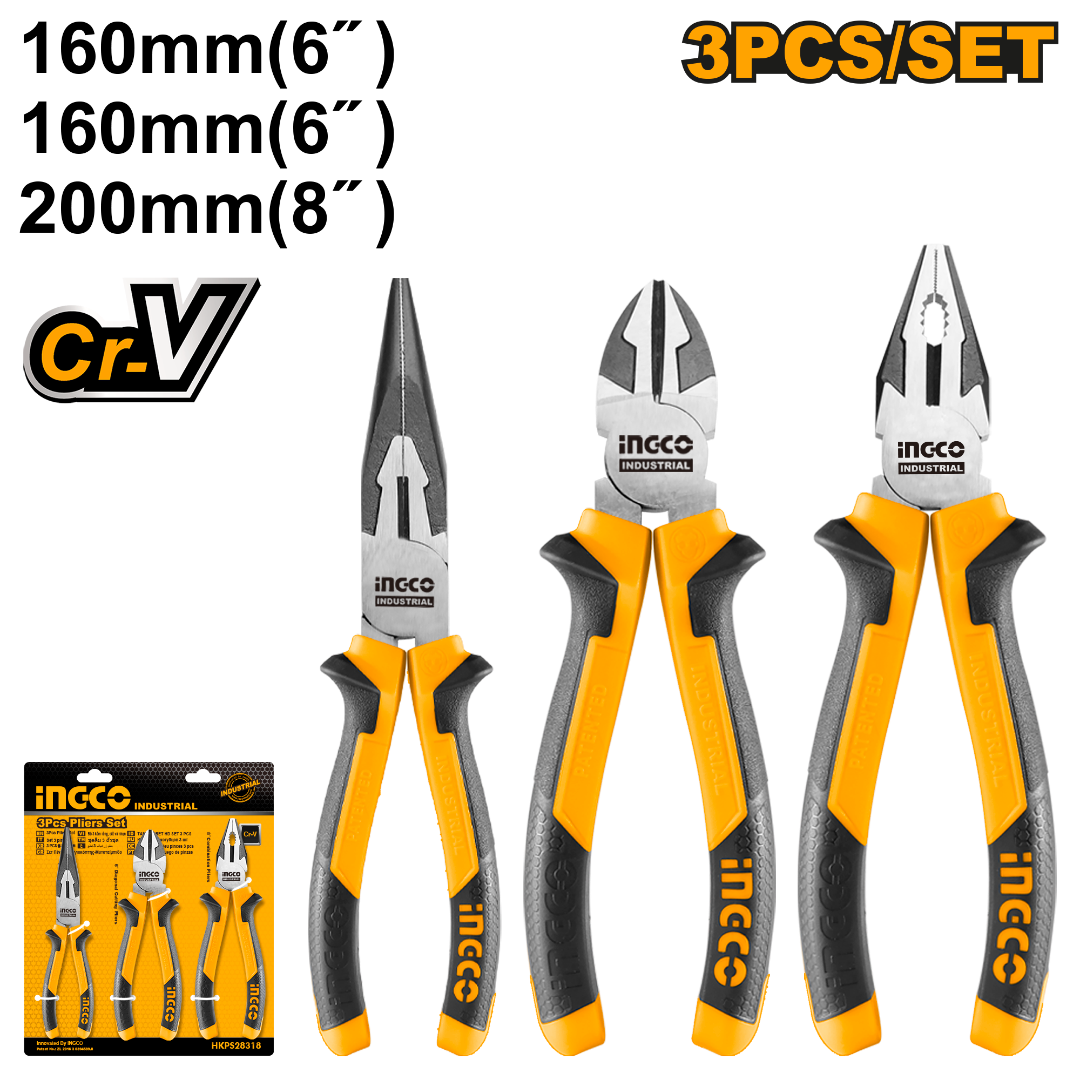 3 Pcs Plie Set