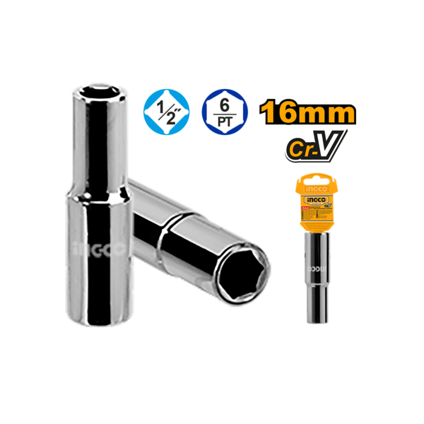 1/2" Deep Hexagonal Socket