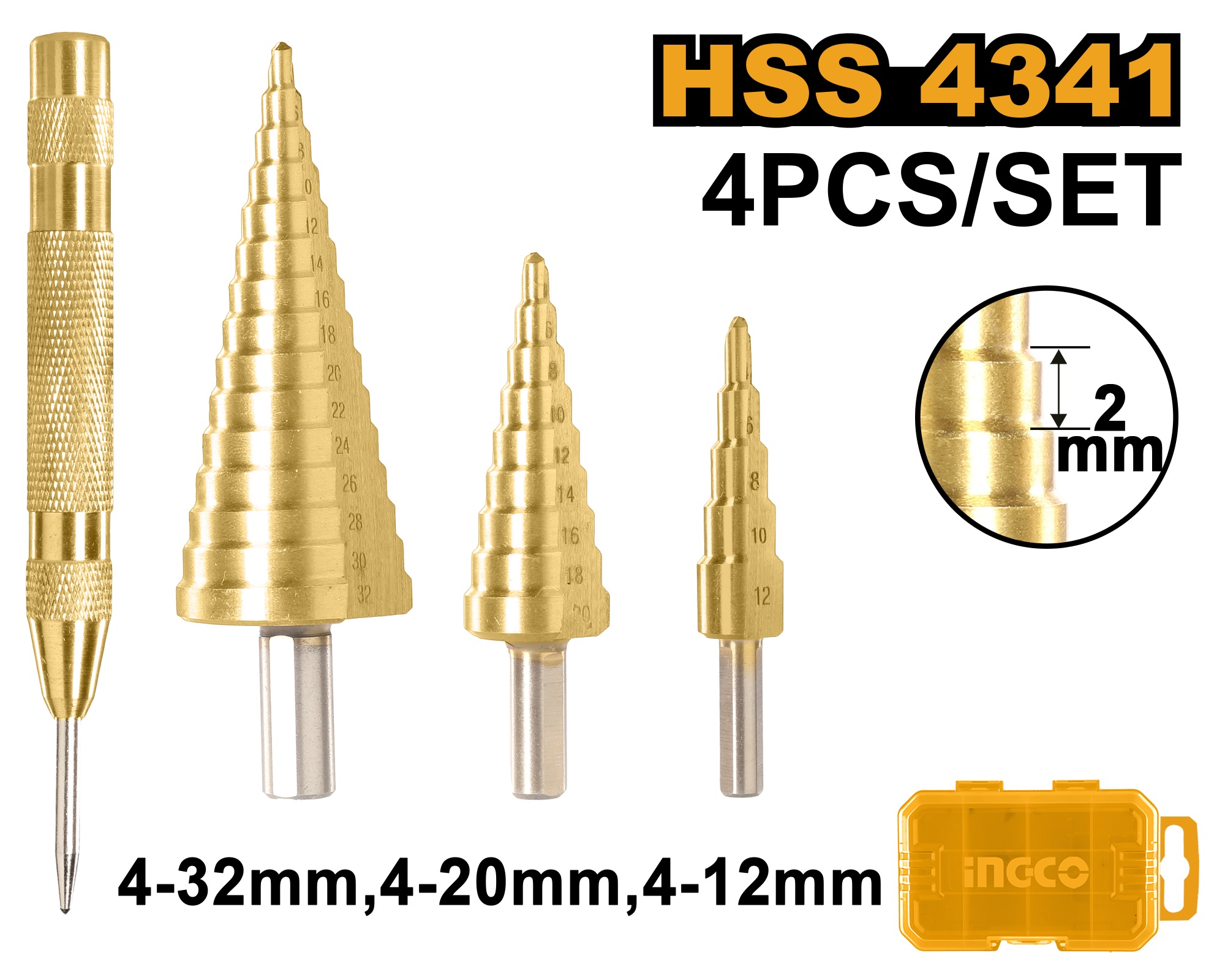 Step Drill Bit
