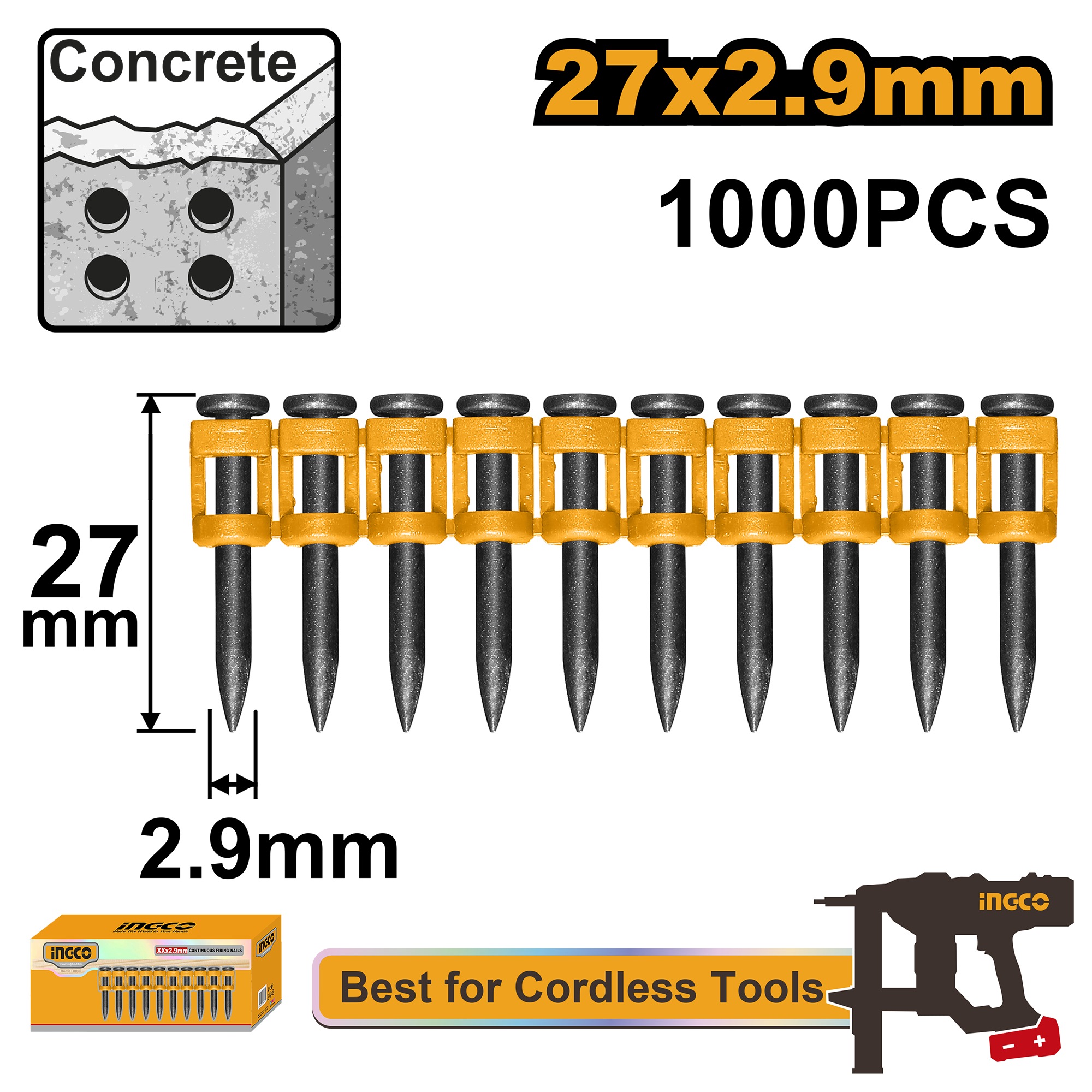 Continuous Firing Nails