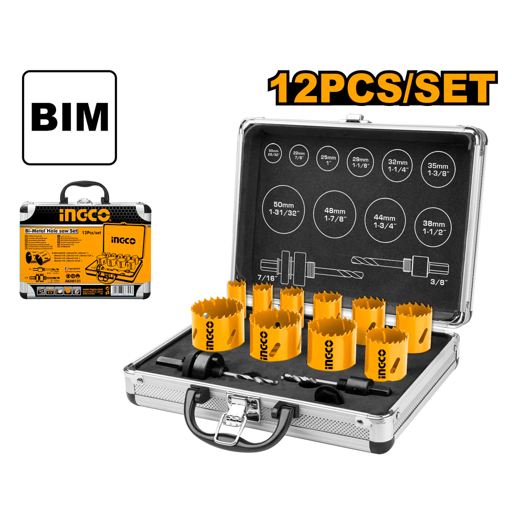 Bi-Metal Hole Saw Set