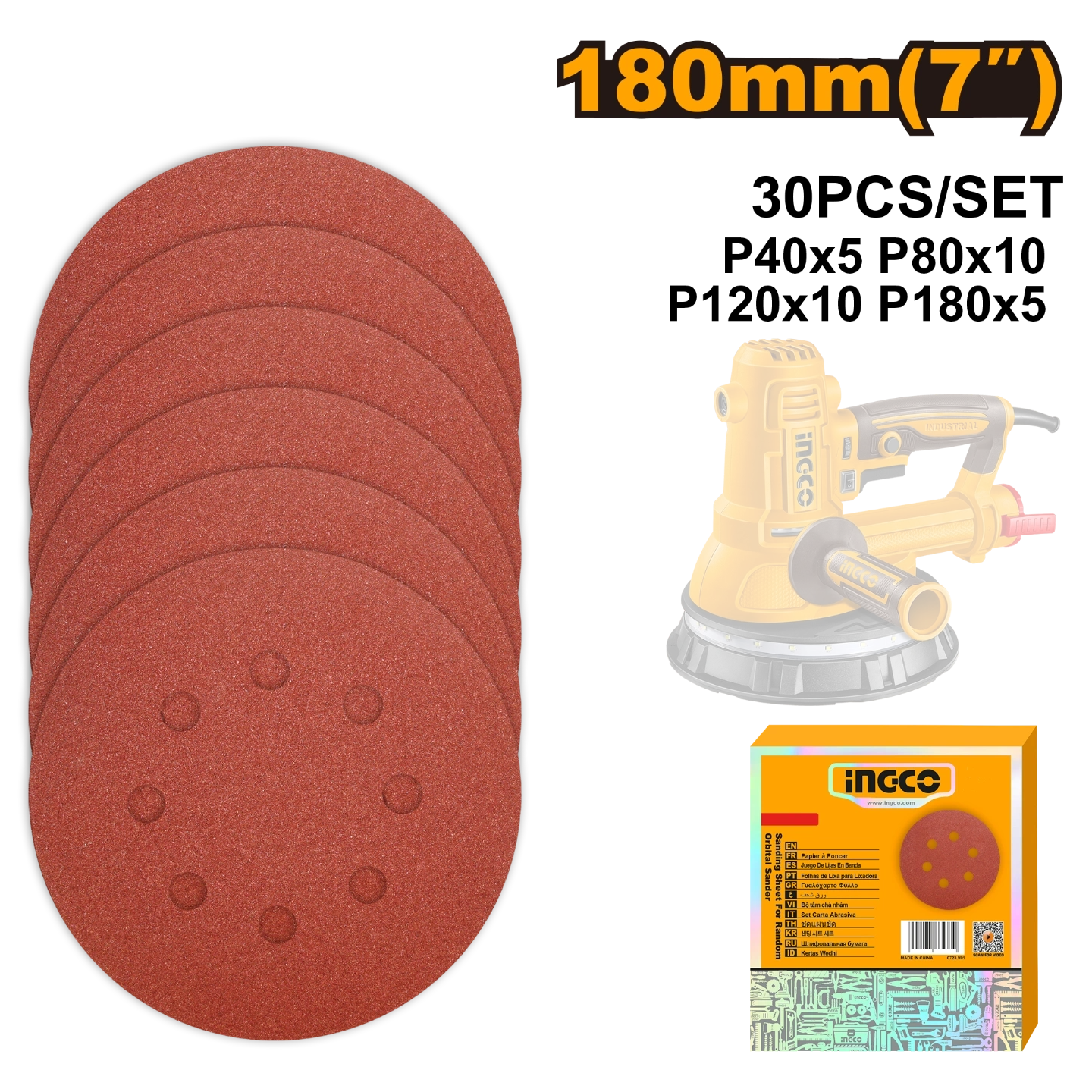 Sanding Sheet For Random Orbital Sander