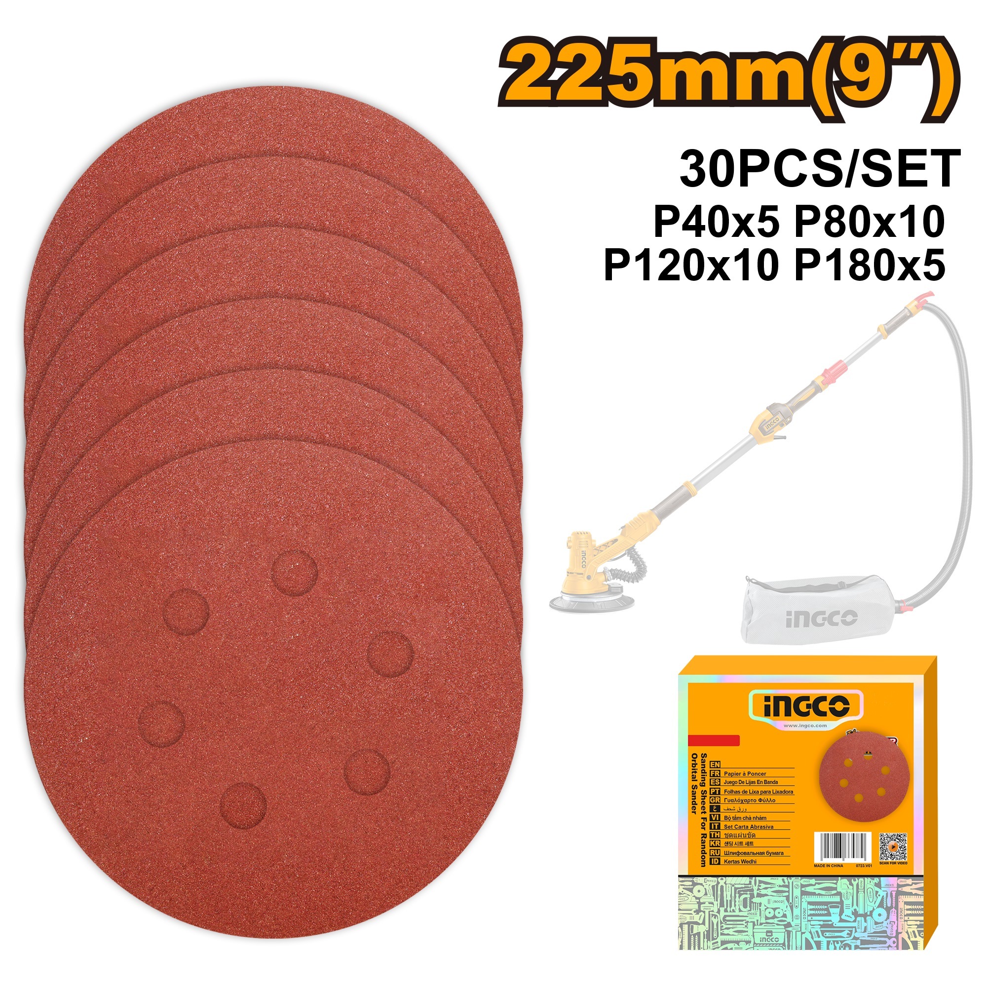 Sanding Sheet For Random Orbital Sander