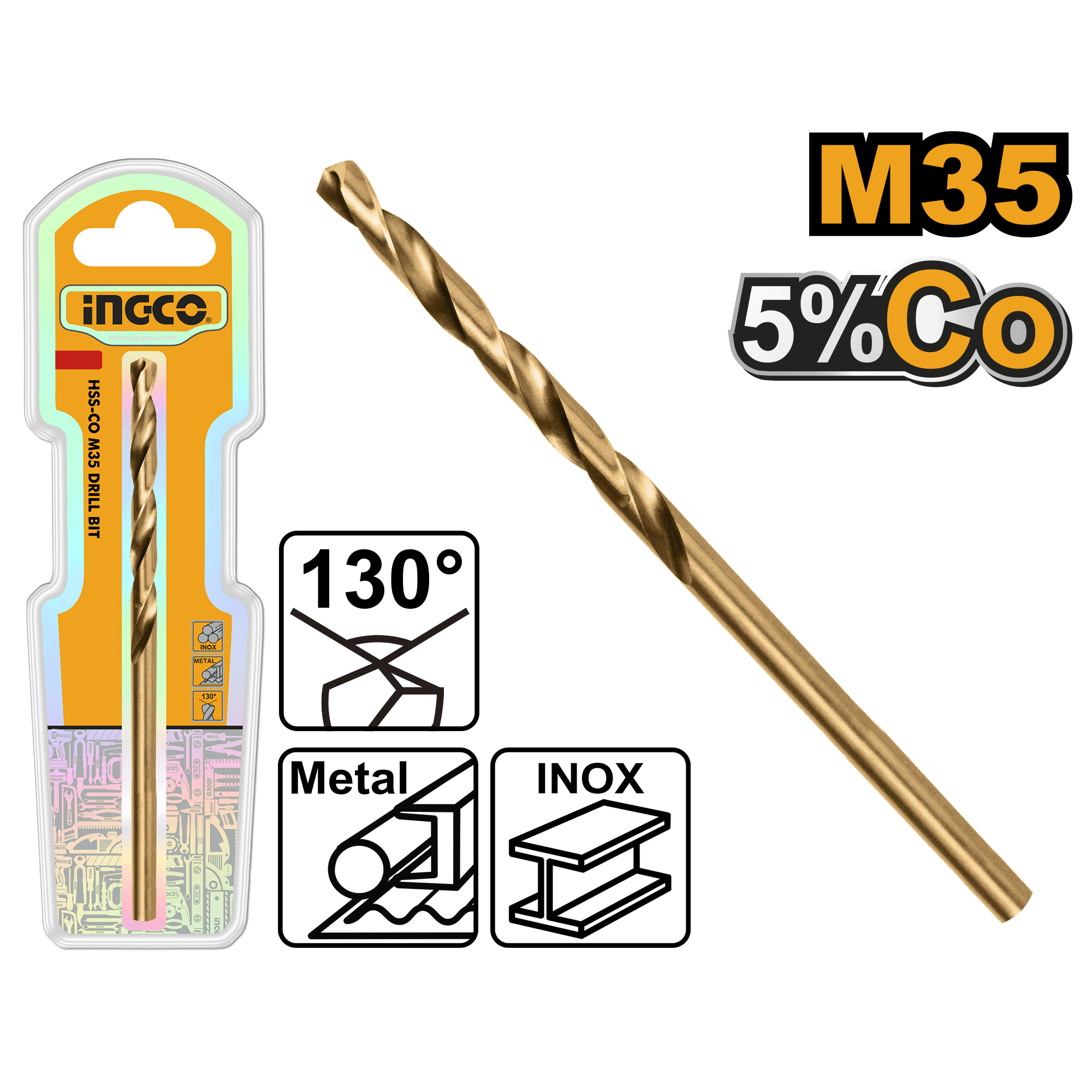 Hss-Co M35 Drill Bit 16 mm