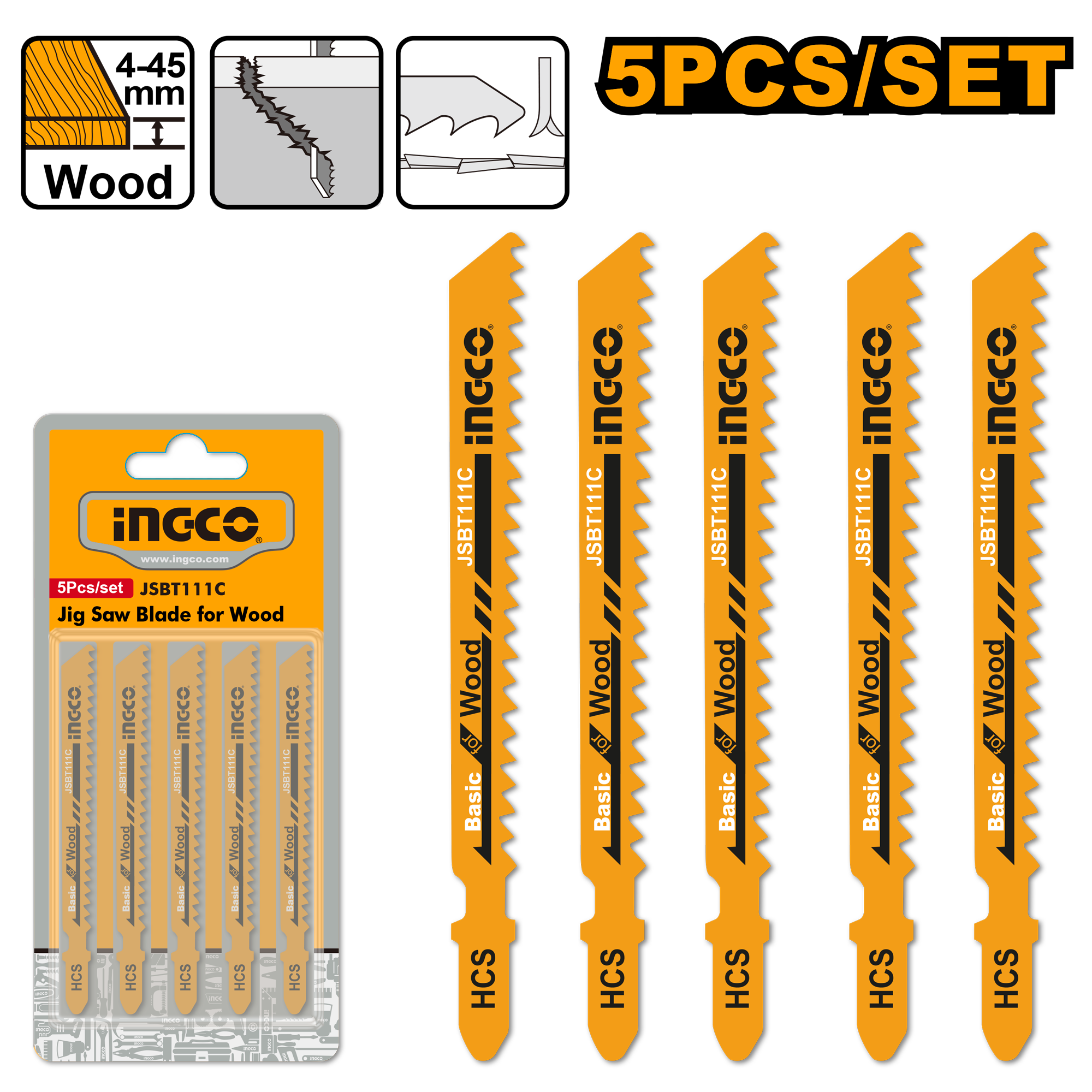 Jig Saw Blade For Wood