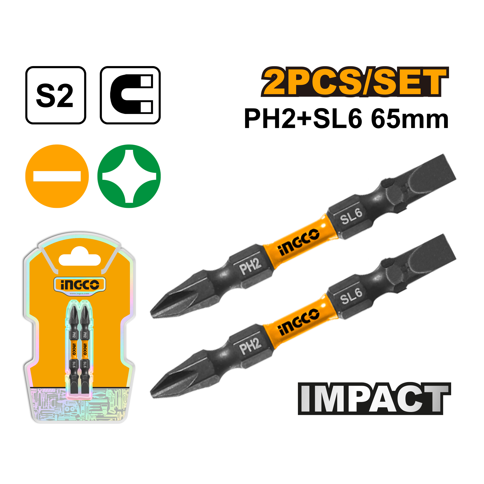 Impact Screwdriver Bits
