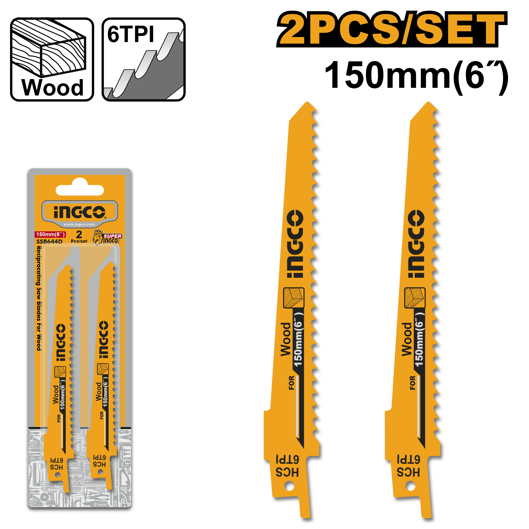Reciprocating Saw Blades For Wood