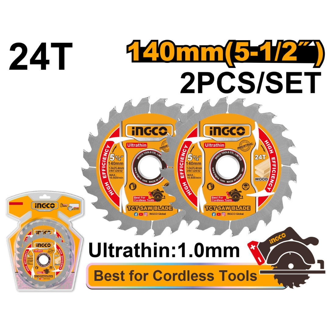Ultra-Thin Tct Saw Blade Set