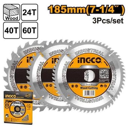 Tct Saw Blades Set (3 Pcs/Set)