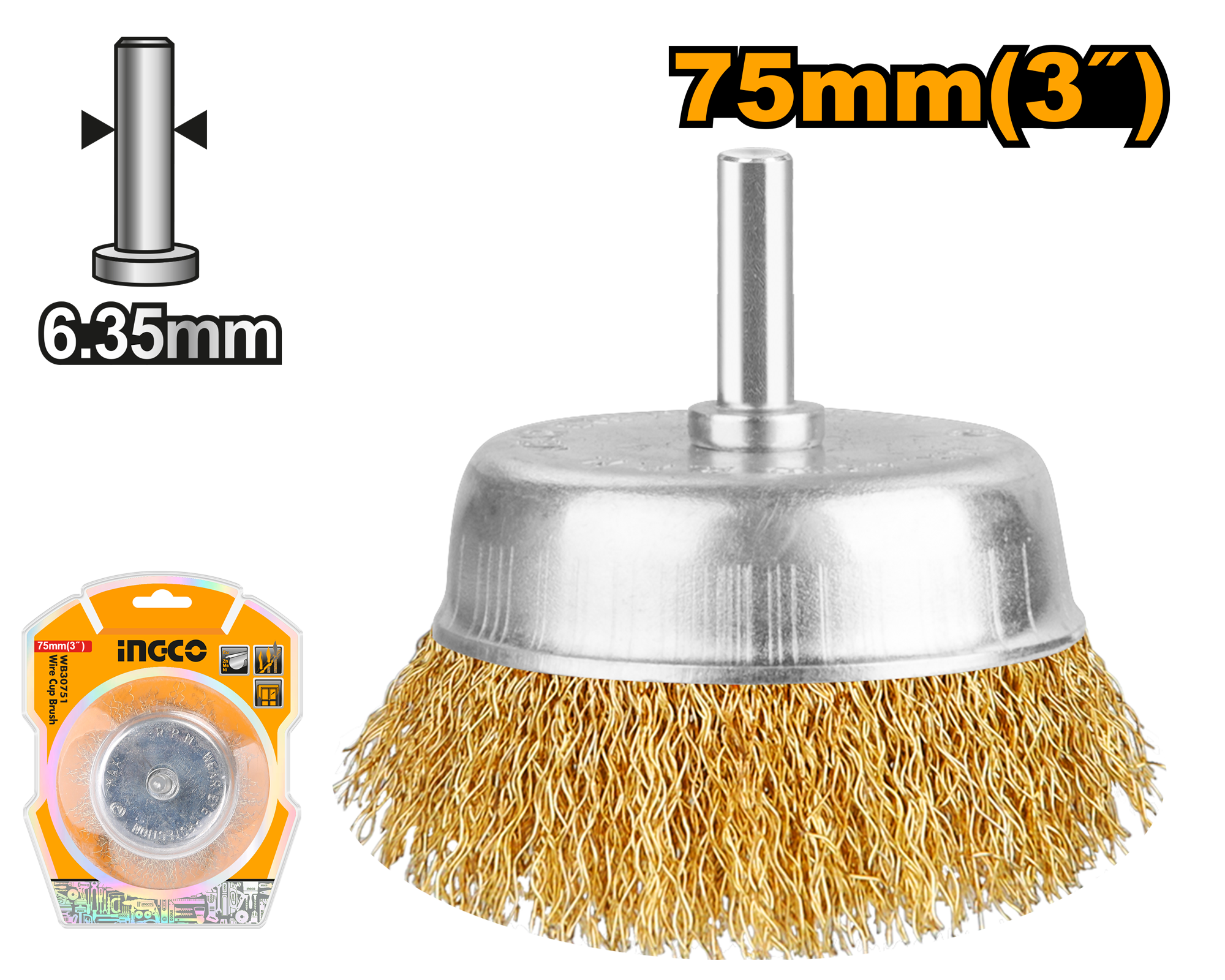 Wire Cup Brush